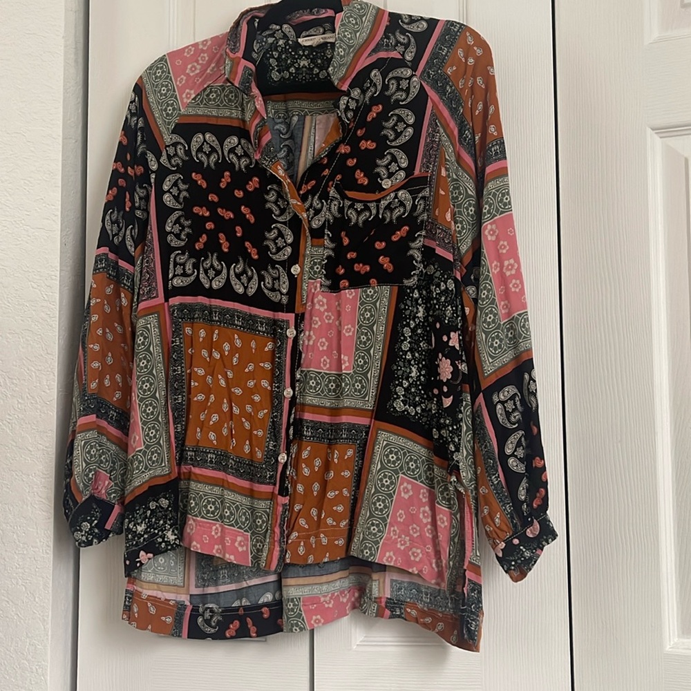 High low Pattern Christian Soriano Blouse